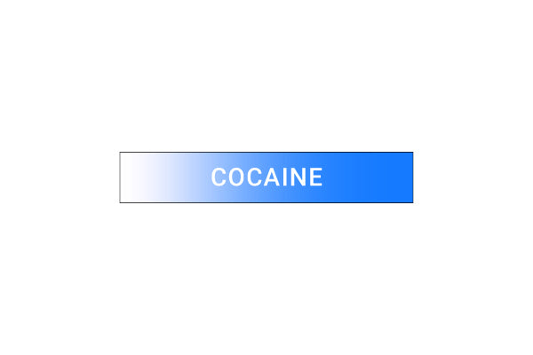 Tabla de colores de referencia — reactivo de Scott para cocaína y crack