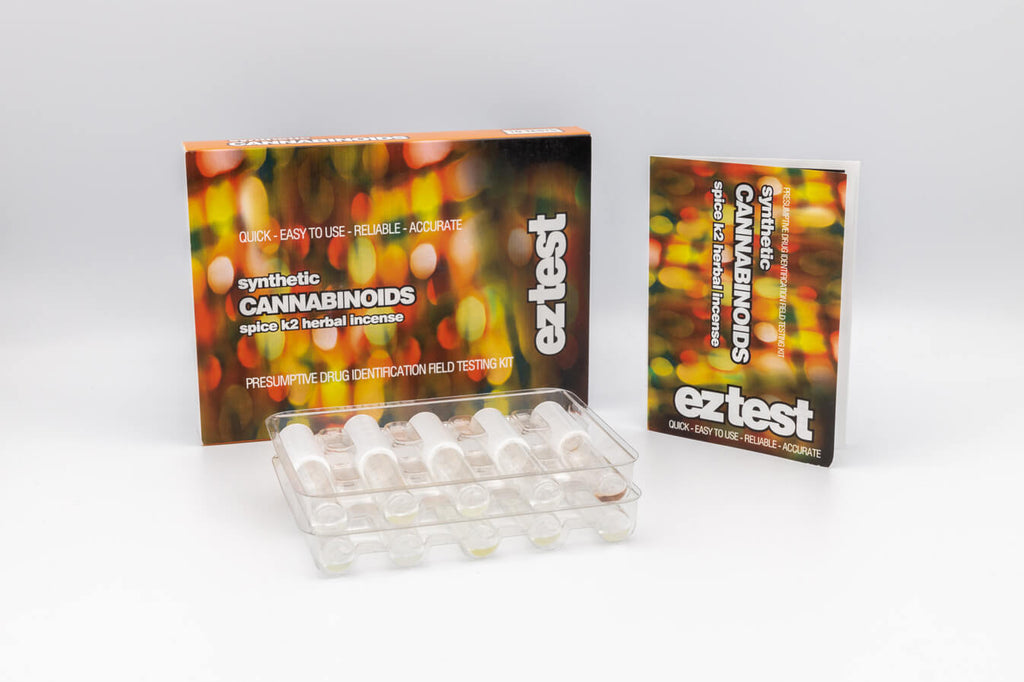 Kit EZ Test de cannabinoides sintéticos — referencia de colores