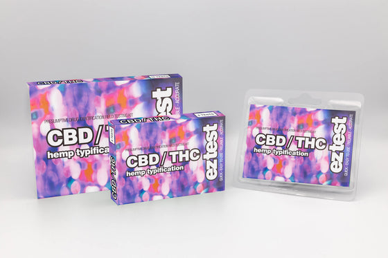 Kit EZ Test de diferenciación CBD y THC