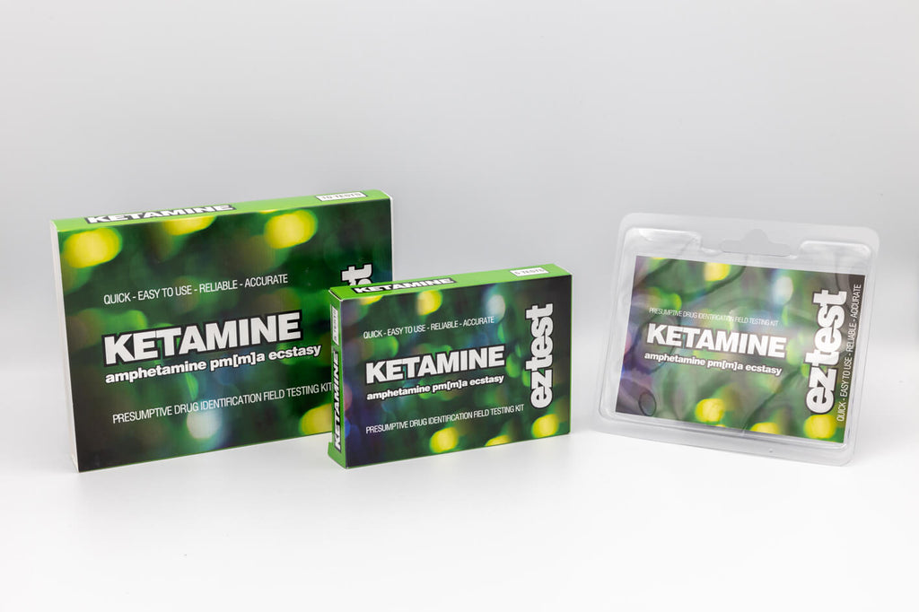 Kit EZ Test de ketamina con reactivo Mandelin
