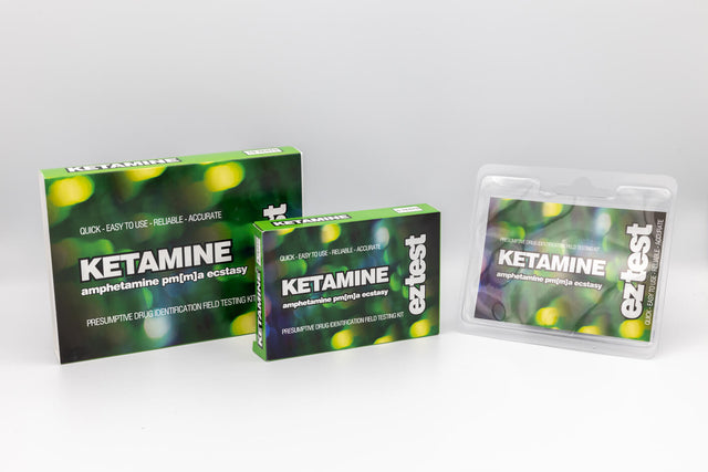 Kit EZ Test de ketamina con reactivo Mandelin
