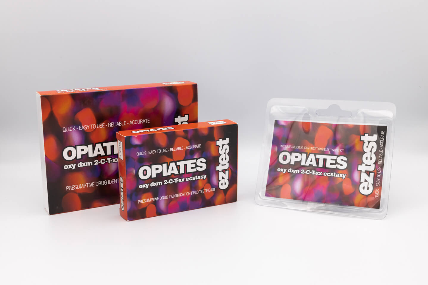 Kit EZ Test de opioides con reactivo Mecke